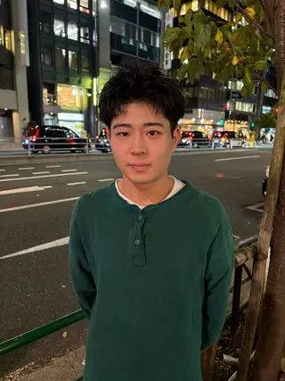 ショート パーマ メンズ charme所属・💈メンズ特化美容師 ✂︎伊藤大輝💈のヘアスタイル