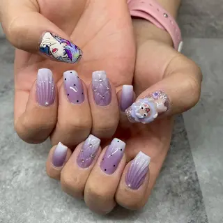 ネイル 木村乃音/長さだし パラジェルフィルインのネイルデザイン