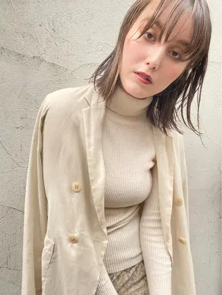 ミディアム ♥yelm ユウナ♥のヘアスタイル