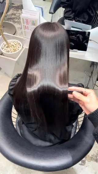 ロング カラー etora 渋谷所属・ワンホンヘア🇨🇳 髪質改善/itaruのヘアスタイル