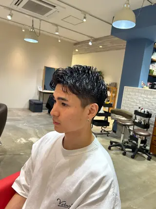 パーマ メンズ Journey所属・政木 きららのヘアスタイル