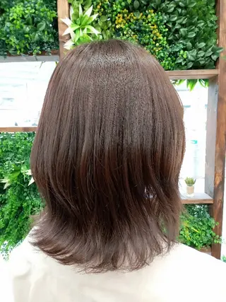 ミディアム カラー クラウドヘアー北仙台店所属・青木沙樹️☃️✂️ クラウドヘアー北仙台のヘアスタイル