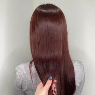 ロング カラー ENA💗NEXT /ハイトーンエクステのヘアスタイル