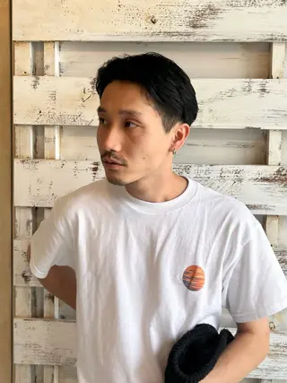 ショート 佐藤 ウィリアムのヘアスタイル
