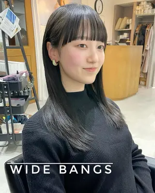 ロング 平 一裕のヘアスタイル