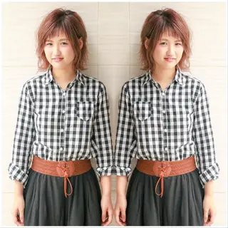 ミディアム OxO Hair 【オーヘアー】所属・🌼おがわたくや🌼 髪質改善のヘアスタイル