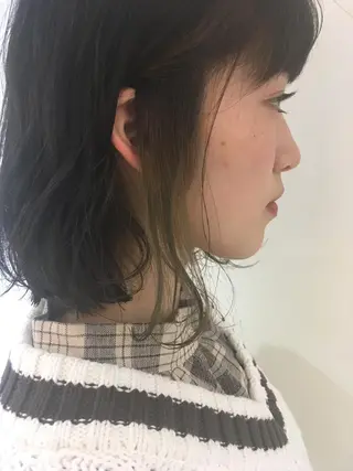 ミディアム カラー 🌿椿 夢来🌿のヘアスタイル