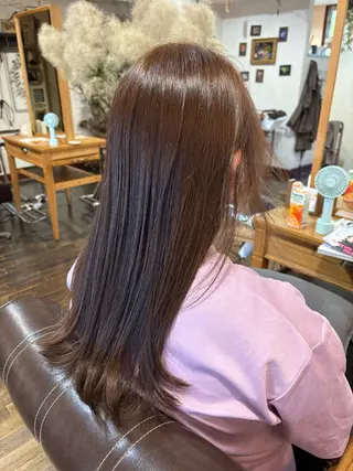 カラー アカリ😸🫶 カラーリスト🧡のヘアスタイル