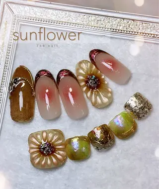 ネイル 爪咲 りり花のネイルデザイン