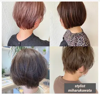 ショート 河田 海陽のヘアスタイル