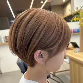 ショート カラー はらゆか🦄レディー スカット🧸のヘアスタイル