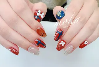 ネイル 胡蝶蘭レディースサロ ンNailMOKAのネイルデザイン