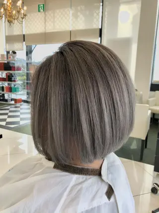 カラー 斉藤 翔平のヘアスタイル