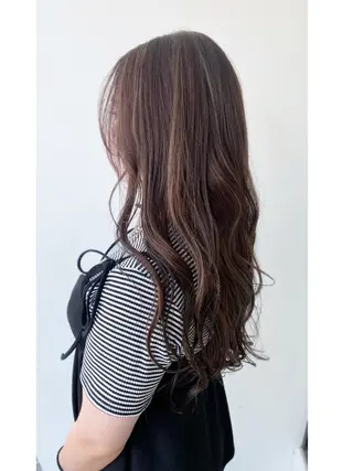 ロング ase.糸島店所属・UEDA AYAのヘアスタイル