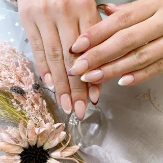 ミディアム カラー ネイル 💎ビューティサロン 湘南　RIRAN💎のネイルデザイン