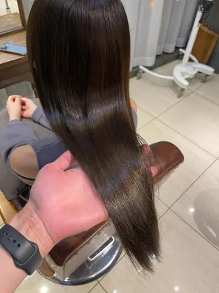 ロング 六本木縮毛矯正/髪質 改善/LOANA鈴木のヘアスタイル