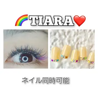 マツエク・マツパ 💡次世代LED -TIARA💡のマツエク・マツパデザイン