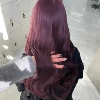 セミロング MOE 福岡韓国ヘア✧︎のヘアスタイル