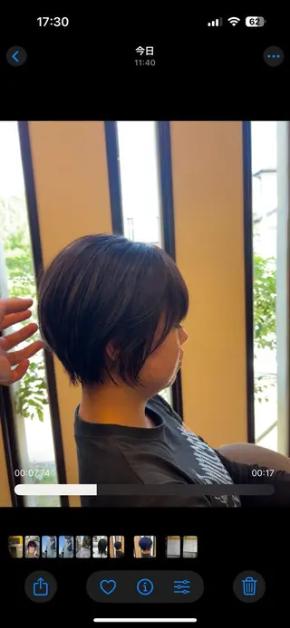 ショート 矯正指名No.1👑 森彪真/美髪矯正のヘアスタイル
