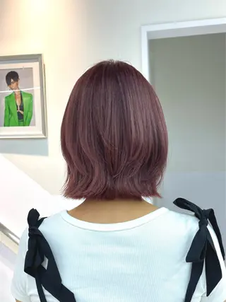ミディアム カラー 🍎ハイトーンカラー /MANA🍎のヘアスタイル