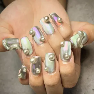 ネイル 丁寧カウンセリング 個性派ネイルyukoのネイルデザイン