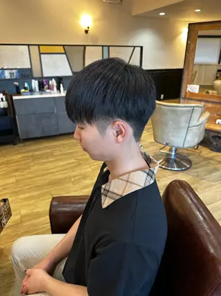 メンズ 暖色/透明感カラー /蟹江/harunaのヘアスタイル