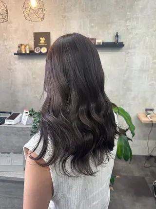 カラー 坂元 姫夏のヘアスタイル
