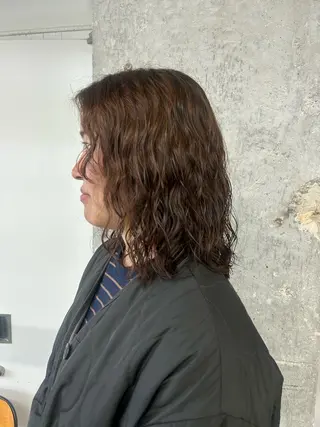 ミディアム 伊藤ほのか /パーマ/ショートのヘアスタイル