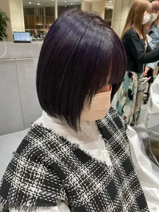 ショート MINX Ginza所属・ツヤ透明感カラー✨ 寺本彗人のヘアスタイル