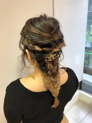 ロング カラー ヘアアレンジ 🌼RIKA KAWAUCHI🌼のその他イメージ