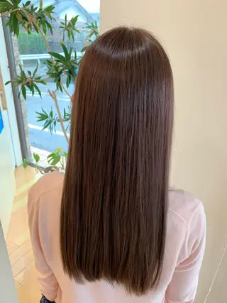 カラー 柴田 結衣のヘアスタイル