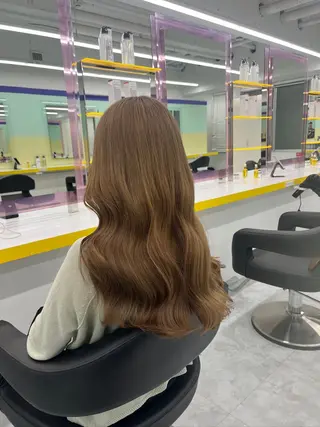 ロング カラー ヘアアレンジ 🎀Girly艶髪カ ラー🎀Harukaのヘアスタイル