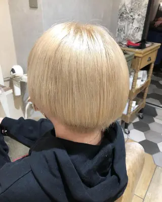 ハイトーン/ワンカラ /レイヤー/ウルフのヘアスタイル