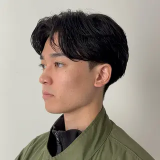 ショート メンズ men's/perm colorDaijuのヘアスタイル