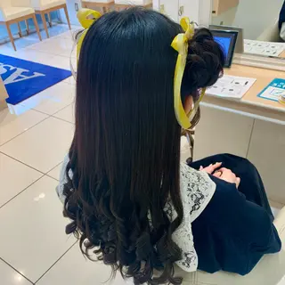 ロング ヘアアレンジ 宮永 璃沙のヘアスタイル