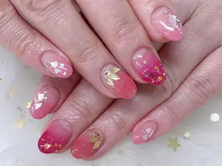 ネイル 佐藤 ニーナ★ラベンダーのネイルデザイン