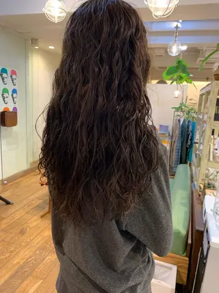 ロング パーマ 【takk】 ナカヤママサヨシのヘアスタイル