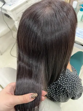 ミディアム カラー 小顔似合わせカット/ レイヤー/maiのヘアスタイル