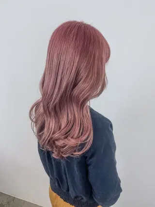 ロング カラー MINAMO 韓国レイヤーのヘアスタイル