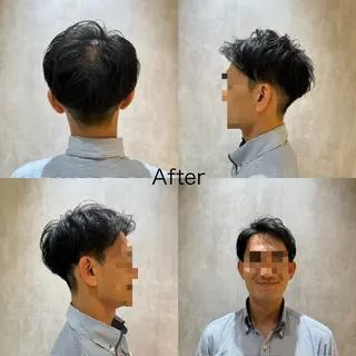 ショート メンズ fizelleあべのルシアス店所属・⭐️吉崎 竜也⭐️のヘアスタイル