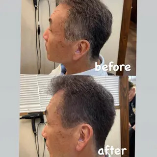 ショート カラー むぐるざ けんじのヘアスタイル