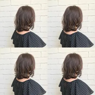 ミディアム カラー 口コミ評価4.9⭐︎ カワナベ マサシのヘアスタイル