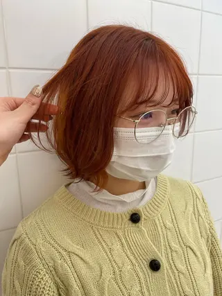 カラー clam. yuu🦩のヘアスタイル