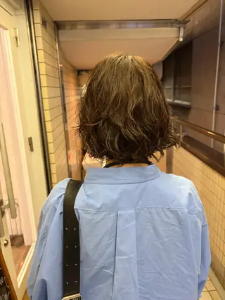 ミディアム パーマ kaito パーマ募集🌀😵‍のヘアスタイル