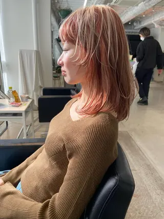 ミディアム STAN WOOD所属・似合わせcut 🔥yutakaのヘアスタイル