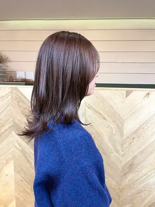 カラー 【ボブ】縮毛矯正/ 船橋駅5分/鈴木杏美のヘアスタイル