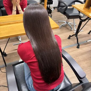 ロング Peeps&suu（ピープスアンドスー）所属・藤原航/艶髪 /縮毛矯正大募集のヘアスタイル