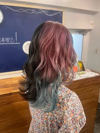 ロング HAIR & MAKE orange所属・mary'sメリー /ニュアンスカラーのヘアスタイル