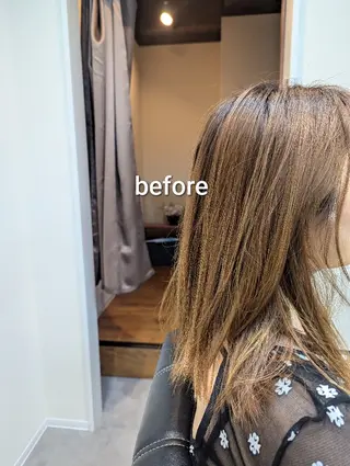 スパニスト 中川のヘアスタイル