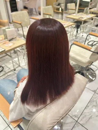 セミロング 🇰🇷韓国スタイル /束間まつげ🎀ミキのヘアスタイル